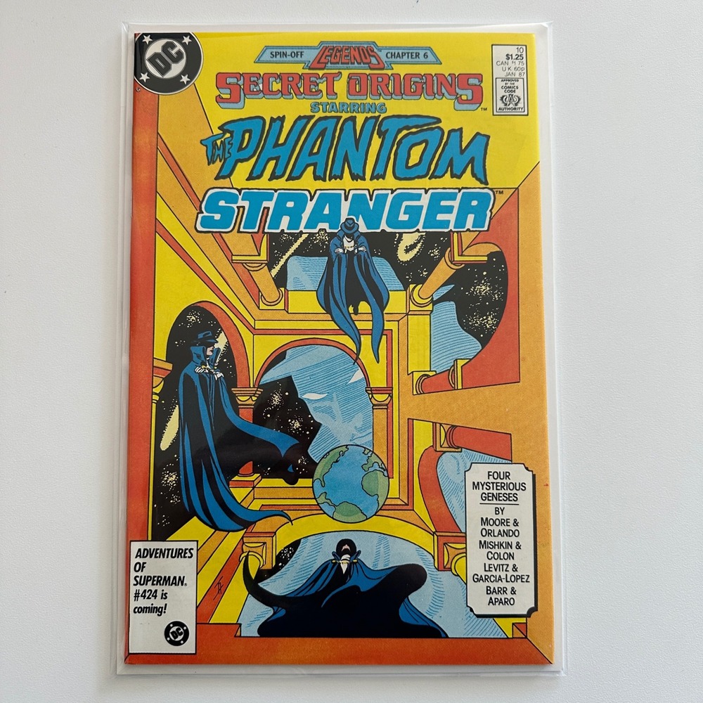DC Comics Secret Origins 10 Phantom Stranger Legends Alan Moore 1987 Copper Age